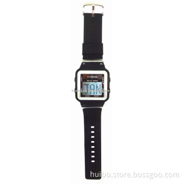 Solar Scrolling Watch